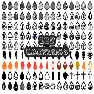 Earrings SVG