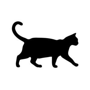 Walking Cat Silhouette