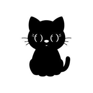 cute small cat svg