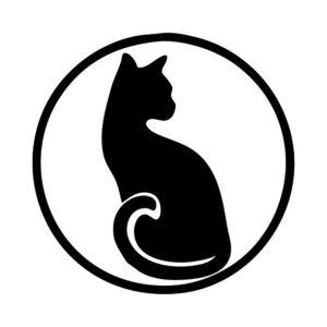 Minimal Cat Logo SVG – Modern Pet Cut File